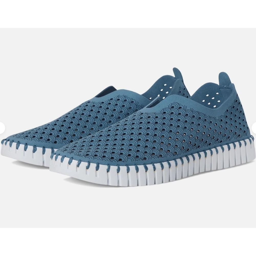 Ilse Jacobsen | Light Regetta Blue Tulip 139-656 Slip On Shoes| Size 40/9.5-10